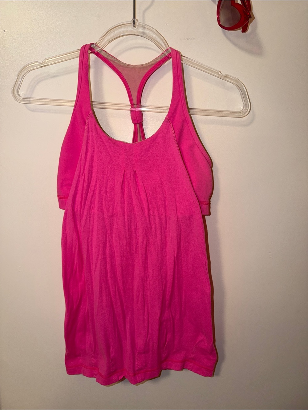 lululemon athletica Bright Pink Racerback Tank